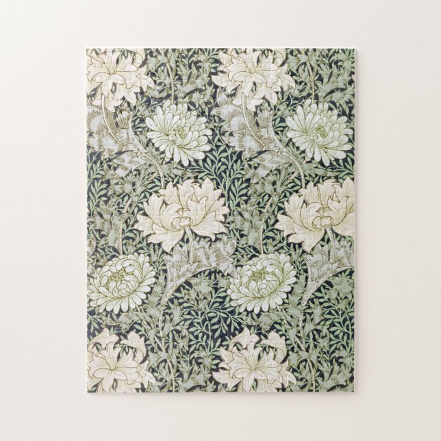 Puzzle Crisantemo, William Morris (Vertical)