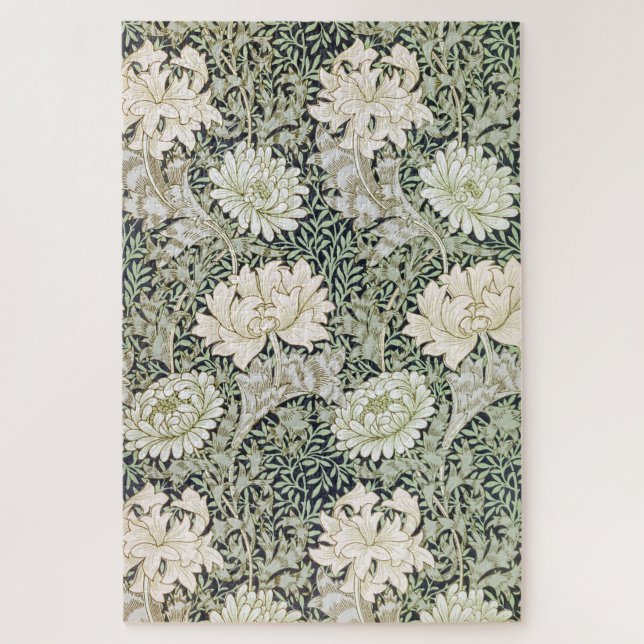 Puzzle Crisantemo, William Morris (Vertical)