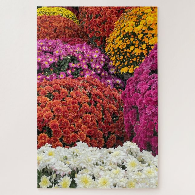 Puzzle Crisantemos (Vertical)