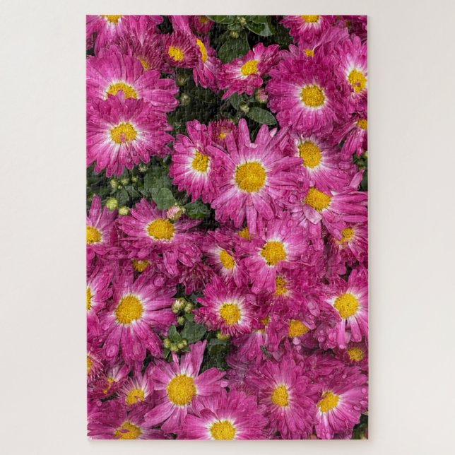 Puzzle Crisantemos floreciendo en otoño (Vertical)