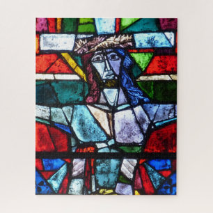 Puzzle Cristal manchado Jesús