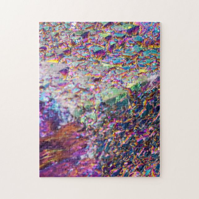 Puzzle Cristales de Aura Arcoiris (Vertical)