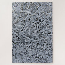 Crístales de escarcha cierran foto