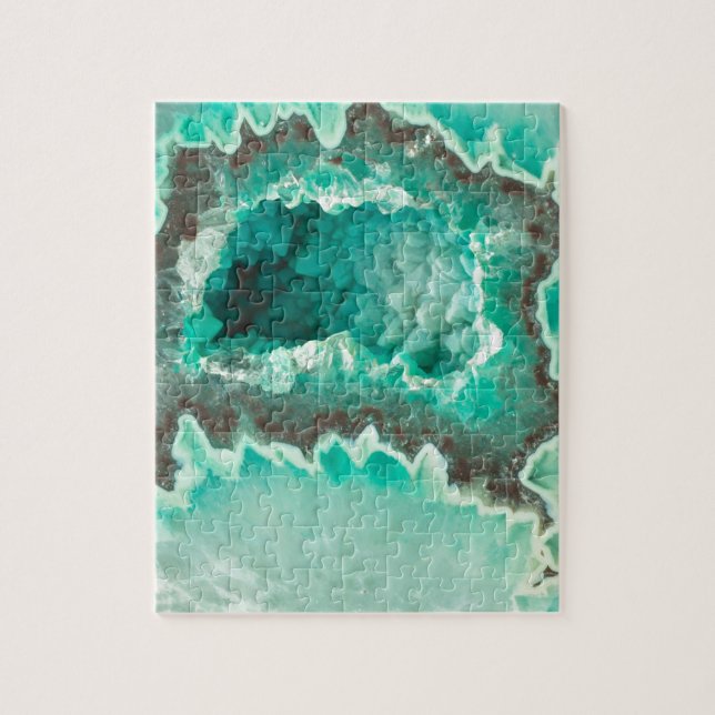 Puzzle Cristales de menta de Geode (Vertical)