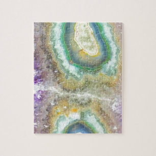 Puzzle Cristales del caramelo del cuarzo