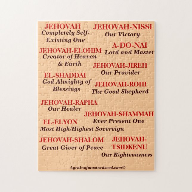 Puzzle Cristiano (Vertical)