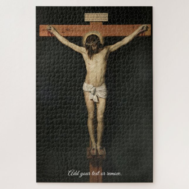 Puzzle "Cristo crucificado" por Diego Valazquez, 1632, (Vertical)
