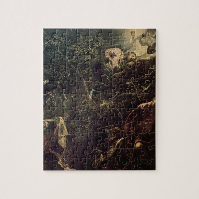 Puzzle Cristo en el jardín de Gethsemane 2 (Vertical)