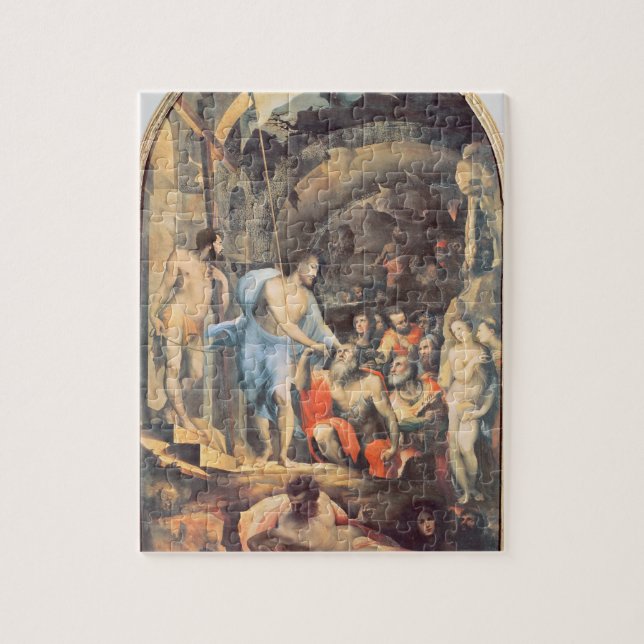 Puzzle Cristo en el limbo, c.1530-35 (el panel) (Vertical)