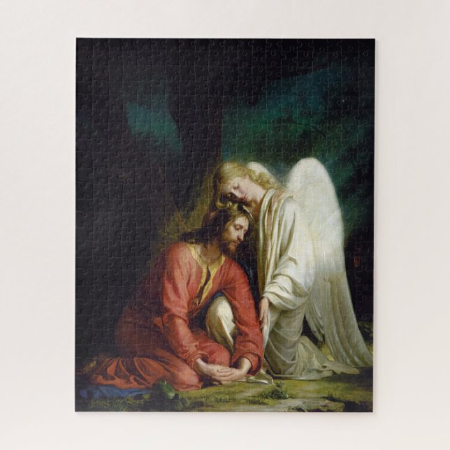 Puzzle Cristo en Gethsemane por Carl Bloch (Vertical)