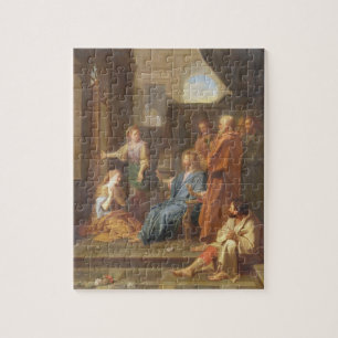 Puzzle Cristo en la casa de Martha y de Maria