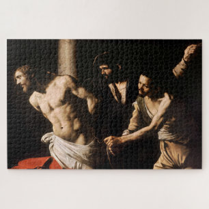 Puzzle Cristo en la columna (1607) de Caravaggio