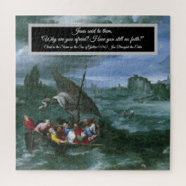 Puzzle Cristo en la tormenta