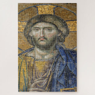 Puzzle Cristo Pantocrador Mosiac Icónico Religioso Romano