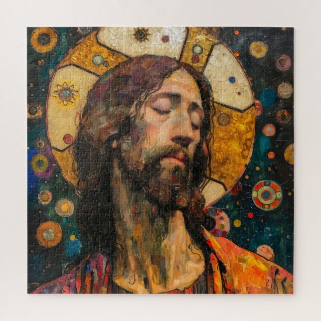 Puzzle Cristo. Simbolismo religioso (Vertical)