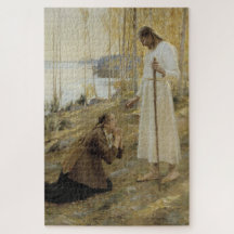 Cristo y María Magdalena en el campo finlandés