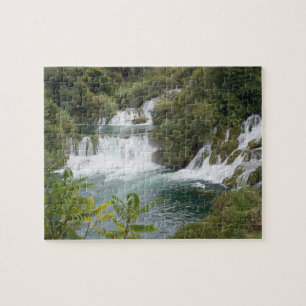 Puzzle Croacia, Dalmacia, Parque Nacional Cataratas de Kr