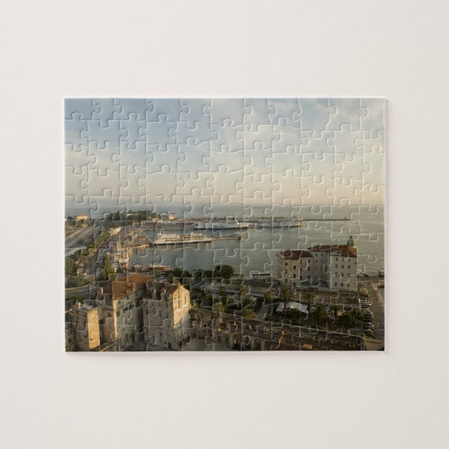 Puzzle Croacia, Dalmacia, Split. Vista de Riva (Horizontal)