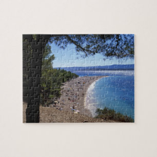 Puzzle Croacia, isla de Brac, Bol, playa Golden Cape