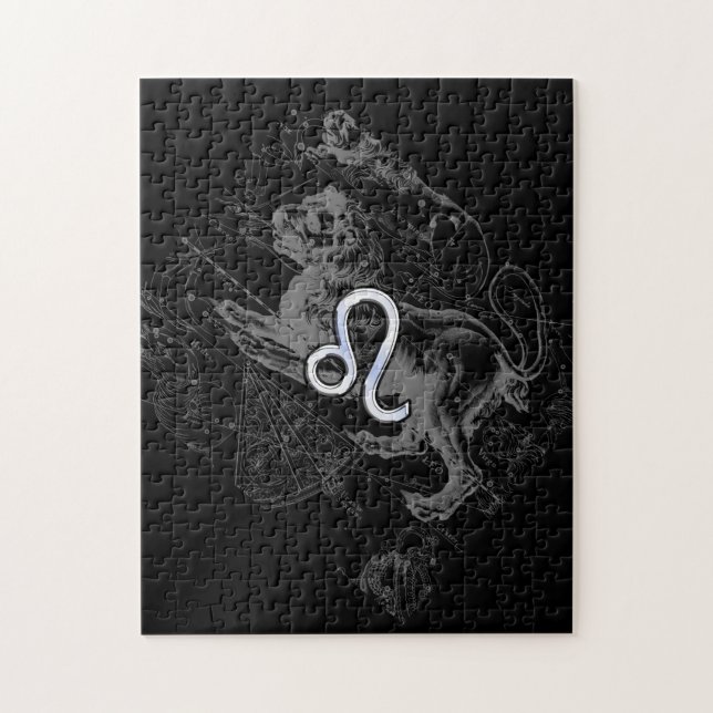 Puzzle Cromo como el mapa Hevelius de la constelación del (Vertical)