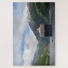 Puzzle Crucero en Geirangerfjord, Noruega