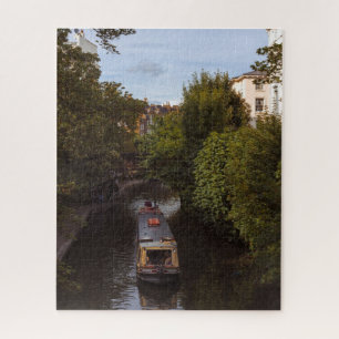 Puzzle Crucero en Narrowboat por los Canales de Londres