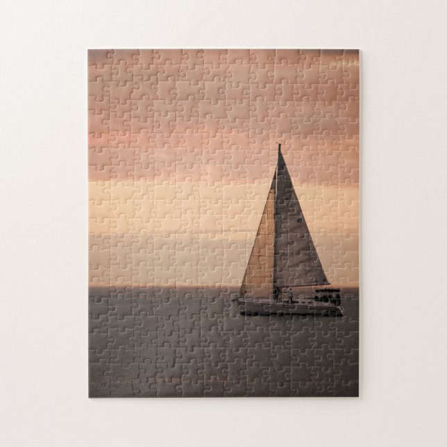Puzzle Crucero Sunset Sailing - 11x14 - 252 pcs. (Vertical)
