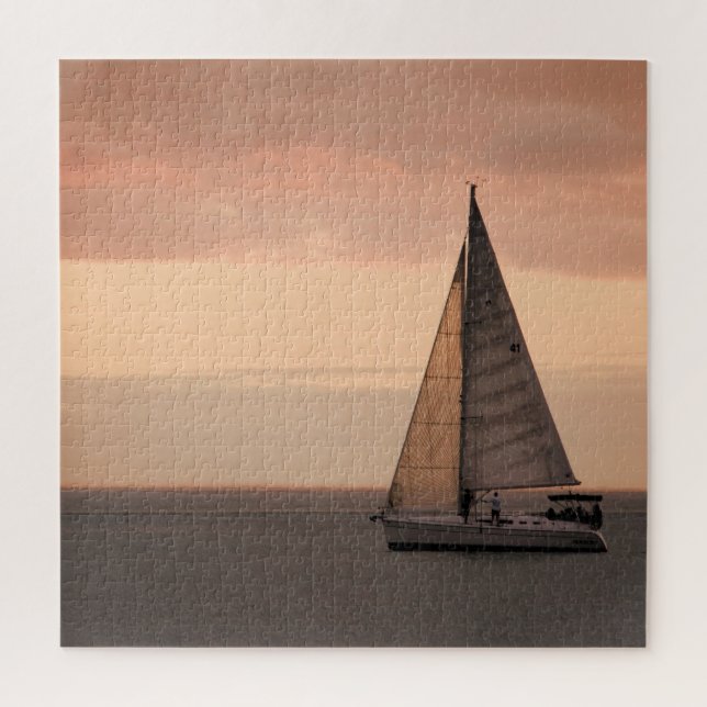 Puzzle Crucero Sunset Sailing - 20x20 - 676 pcs. (Vertical)