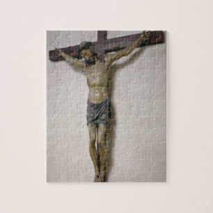 Puzzle Crucifijo (madera policroma)