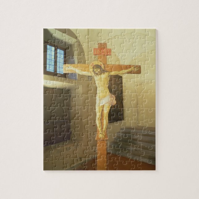 Puzzle Crucifijo (tempera en la madera) (Vertical)
