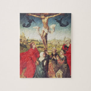 Puzzle Crucifixión, c.1510 (aceite en el panel)