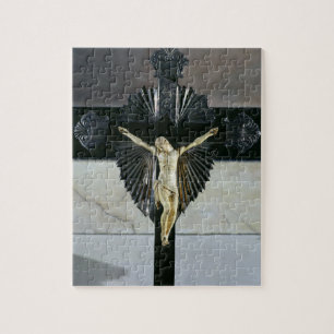 Puzzle Crucifixión, siglo XVII (marfil)