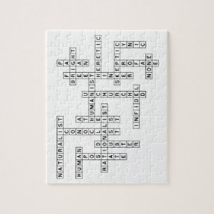 Puzzle Crucigrama de Freethought