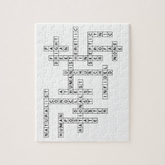 Puzzle Crucigrama de Freethought