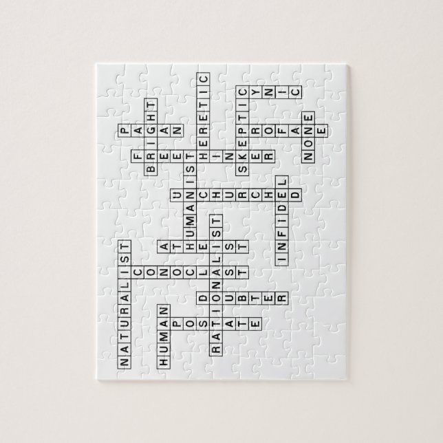 Puzzle Crucigrama de Freethought (Vertical)