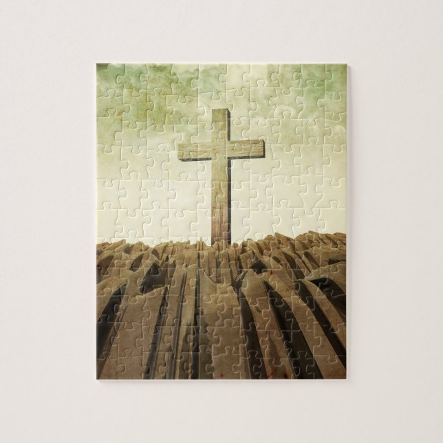 Puzzle Cruz cristiana (Vertical)