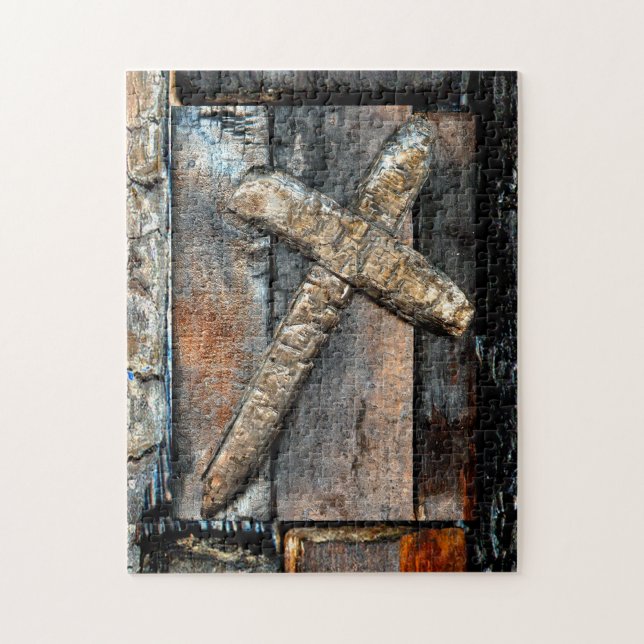 Puzzle Cruz de fuerza (Vertical)