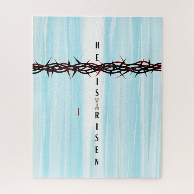 Puzzle Cruz de la corona de los ánimos (Vertical)