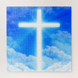 Puzzle Cruz de la Luz Jesucristo Personalizable Cristiano