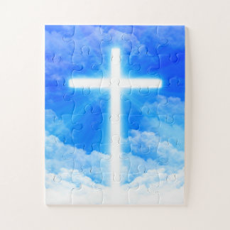 Puzzle Cruz de la Luz Jesucristo Personalizable Cristiano
