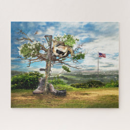 Puzzle Cruz de soldados caídos