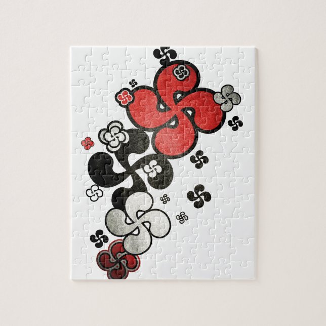 Puzzle cruz Vasca (Vertical)