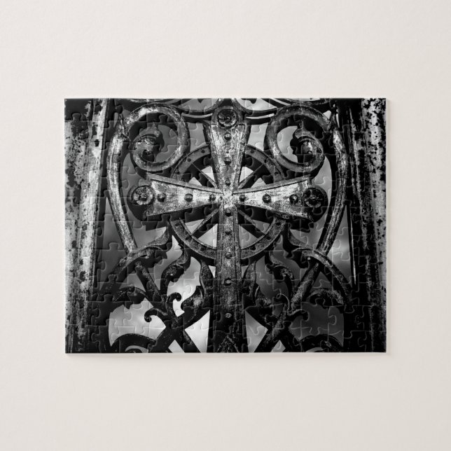 Puzzle Cruz victoriana gótica (Horizontal)