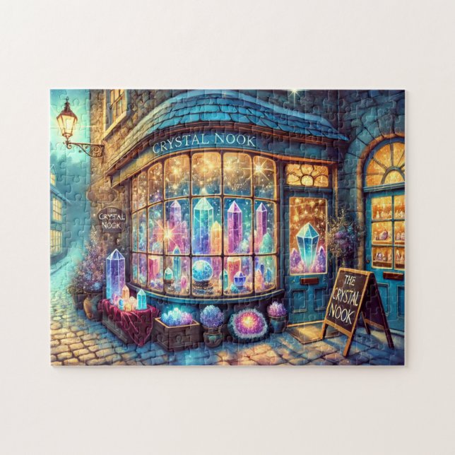 Puzzle Crystal Nook Gemstone Shop Adventure (Horizontal)