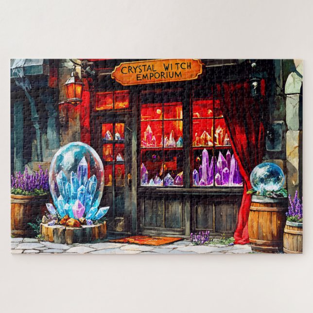 Puzzle Crystal Witch Emporium Mystical Magic Shop (Horizontal)