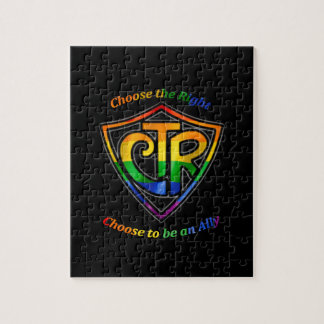 Puzzle CTR del arco iris - Aliado de LDS LGBT