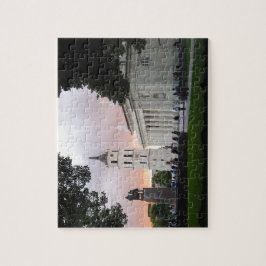 Puzzle Cuadrado de la catedral en Vilna, LITUANIA ---