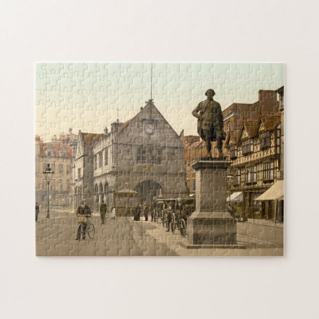 Puzzle Cuadrado de Shrewsbury, Shropshire, Inglaterra (Horizontal)