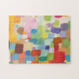 Puzzle Cuadrados abstractos