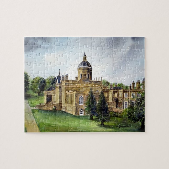 Puzzle Cuadros de acuarela de Castle Howard North Yorkshi (Horizontal)